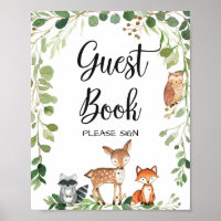 SIGNE DU Baby shower DU LIVRE D'INVITATION POUR LE