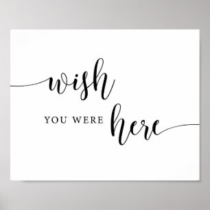 Poster SIGNE DU LIVRE D'ACCUEIL Rustique Mariage Puzzle