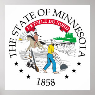Poster Signe du Minnesota