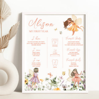 POSTER SIGNE FÉRIÉ 1ER ANNIVERSAIRE JALON