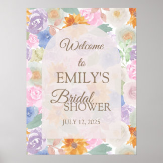 Poster SIGNE Fête des mariées ou Baby shower