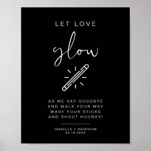 Poster SIGNE JOVI Black Edgy Laisser l'amour brillant Mar