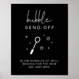 Poster SIGNE JOVI Edgy Black Bubble Envoyer Hors Mariage