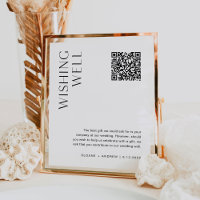 SIGNE Mariage de code QR de Venmo HARLOW Wishing W