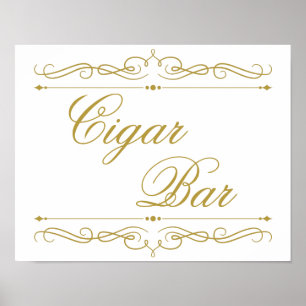Poster SIGNE MARIAGE   Élégante calligraphie à spirale or