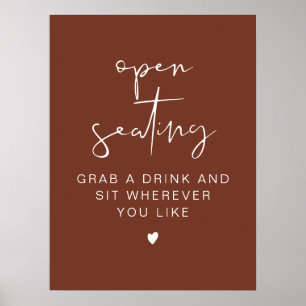 Poster SIGNE Mariage en terre cuite CORIANDER