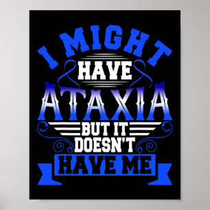 Poster Signe neurologique Hemiataxia Ruban bleu Neurologi