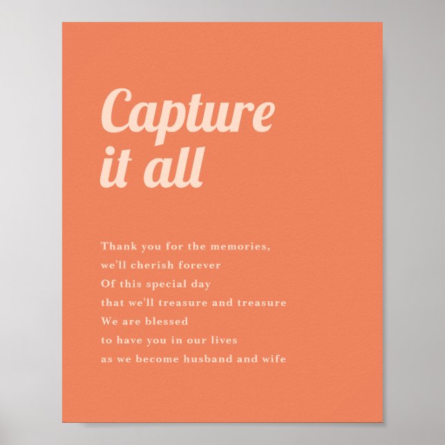 Poster SIGNE SIMPLE Mariage SIMPLE DISPONIBLE (Devant)