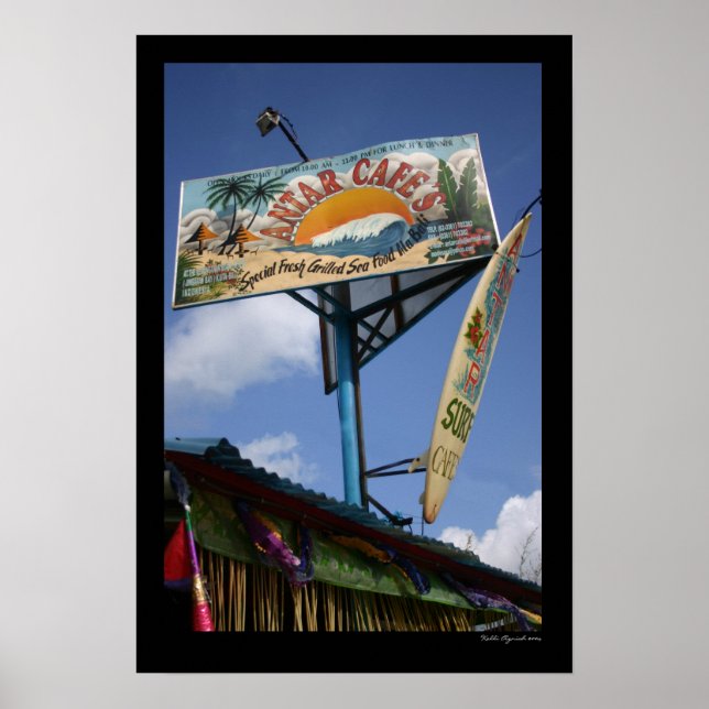 POSTER SIGNE SURF (Devant)