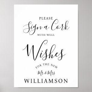 Poster Signer une fête/un mariage de liège