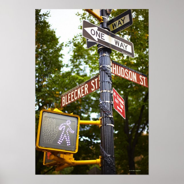 Poster Signes de rue 2 (Devant)