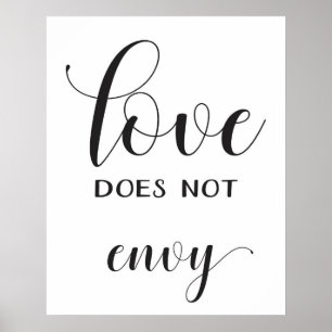 Poster Signes mariages - 1 Corinthiens 13