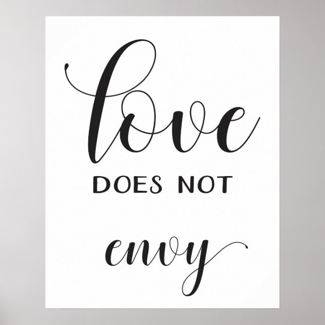 Poster Signes mariages - 1 Corinthiens 13 (Devant)