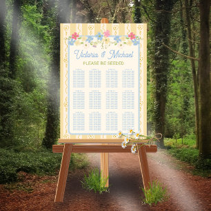 Poster S'il vous plaît être semis Flower Seed Conception 