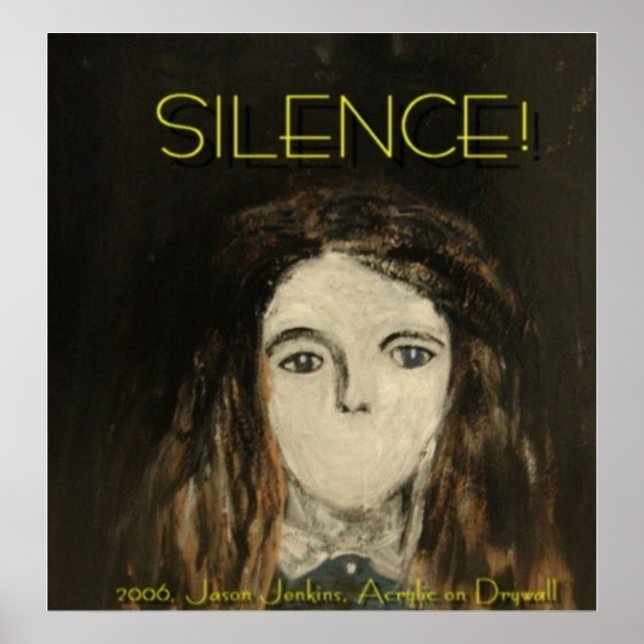 Poster Silence ! (Devant)
