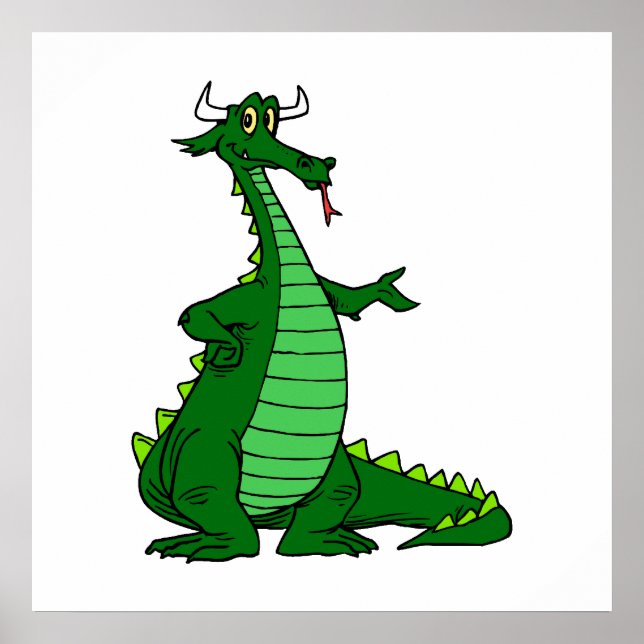 Poster Silencieux Dragon Green (Devant)