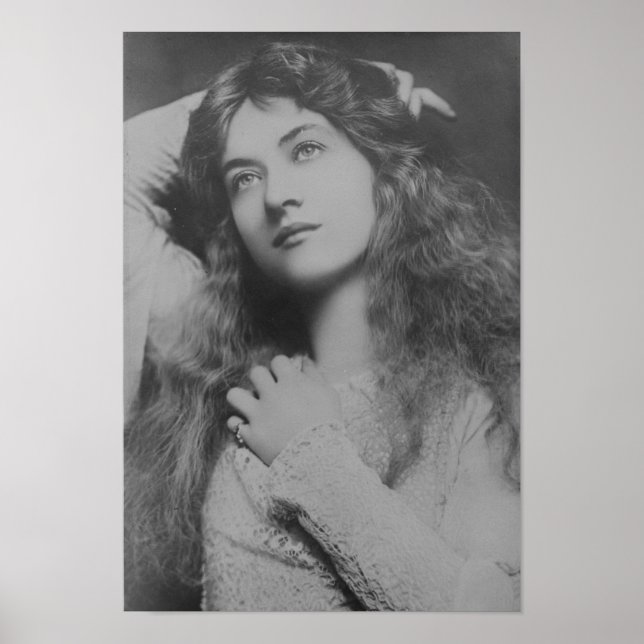 Poster Silent Film Star Maude Fealy (Devant)