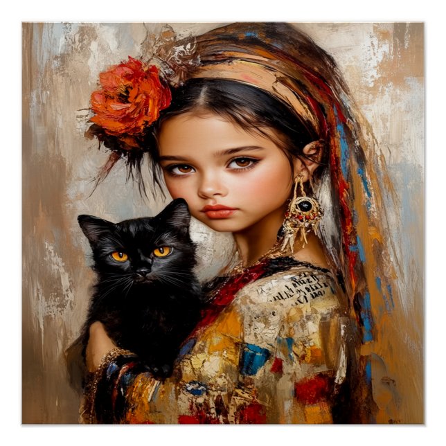 Poster Silent Gazes (Devant)