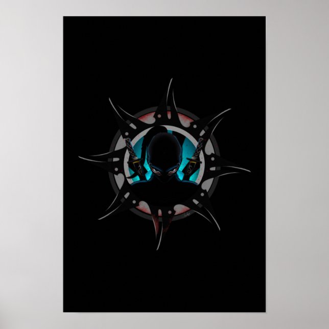 Poster Silent Ninja (Devant)