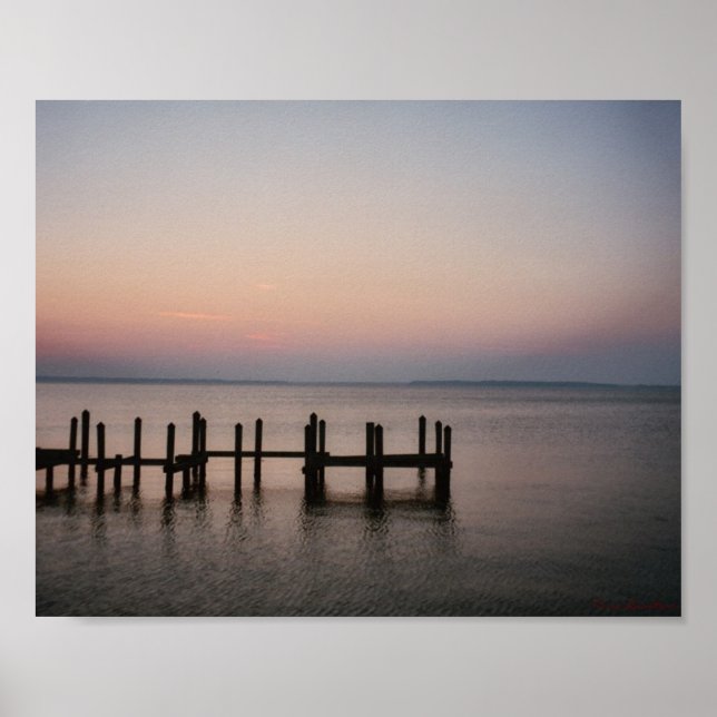 Poster Silent Pier (Devant)