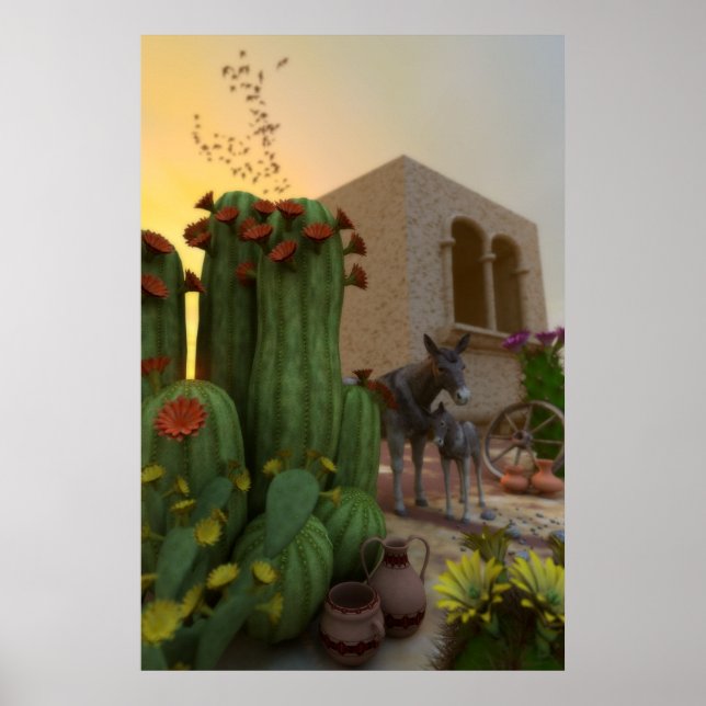 Poster Silent Siesta (Devant)