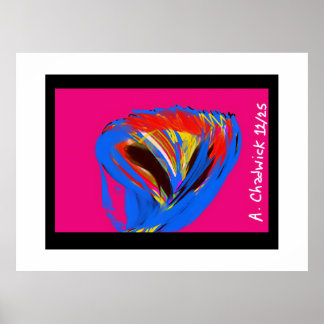 Poster Silhouette and Colors