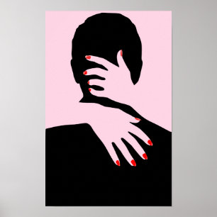 Poster Silhouette Art People Art Vintage Ad Art People Ou