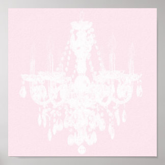 Poster Silhouette de lustre contemporain - Imprimer #1