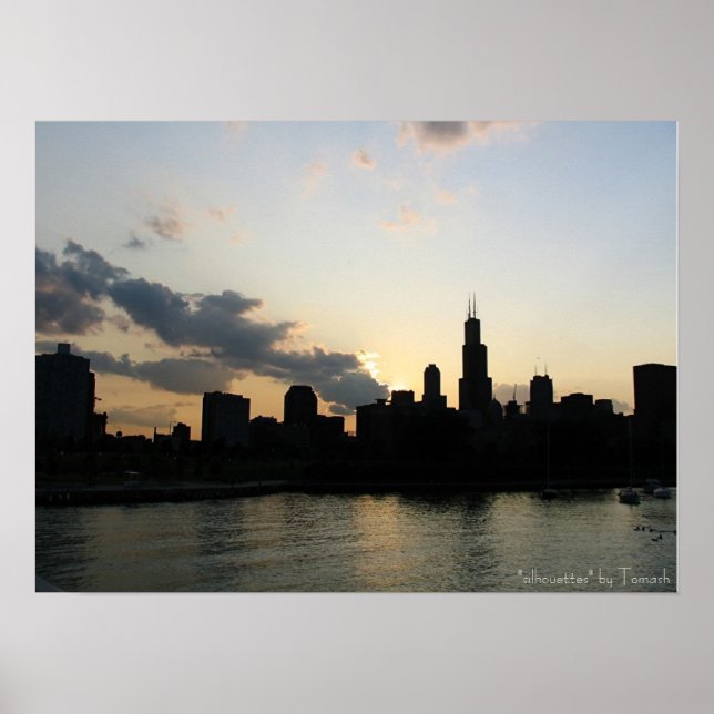 Poster Silhouettes (Devant)