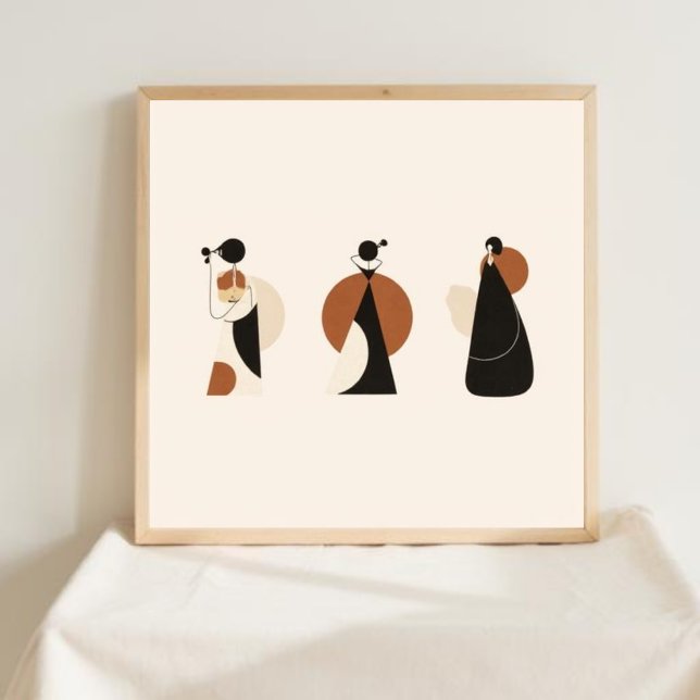 Poster Silhouettes Sacrées (Créateur téléchargé)