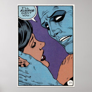 Poster Silk Specter et le Dr Manhattan Ill toujours vous 