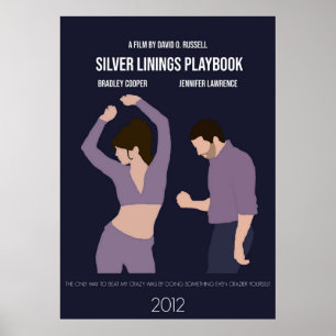 Poster Silver Linings Playbook Minimalist Movie