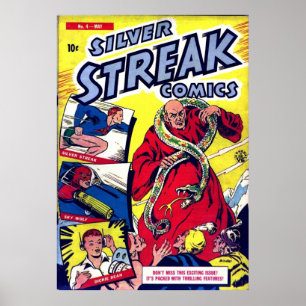 Poster Silver Streak Comics 004 papier8fiche JVJ