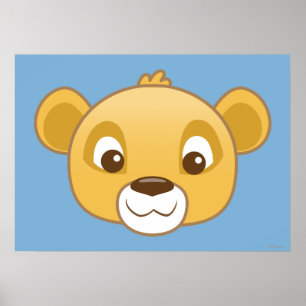 Poster Simba Emoji