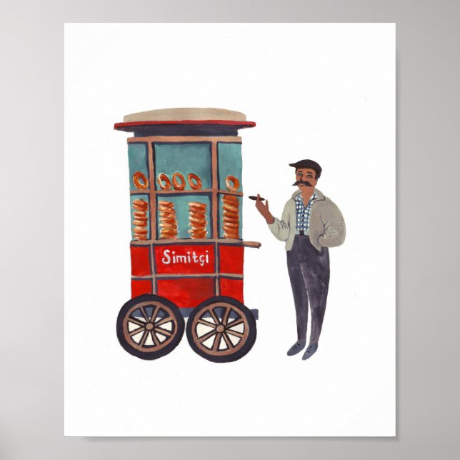 Poster Simitçi (Simit) (Devant)