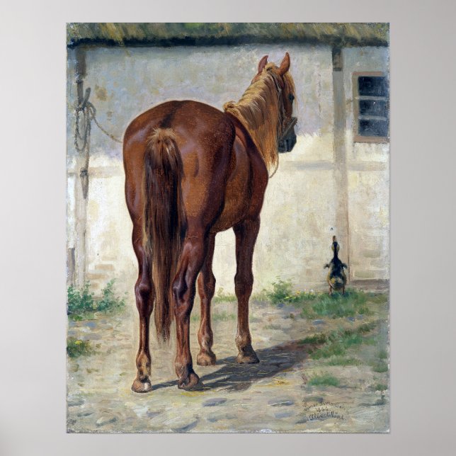 Poster Simon Ludwig Ditlev Simonsen Retour (Devant)