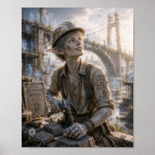 Poster Simple Joie / Bâtisseur / Grand Pont