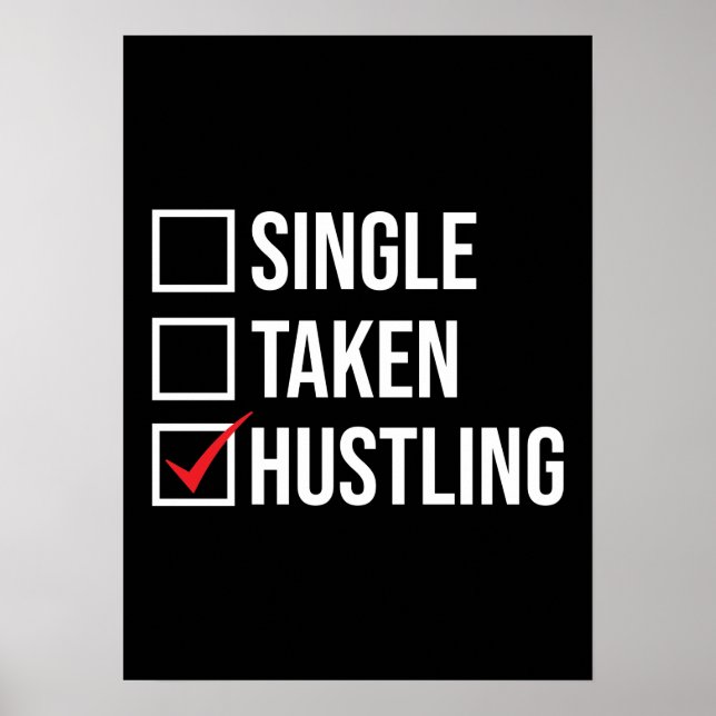 Poster Simple vs Taksim vs HUSTLING, Salle de gym, Hustle (Devant)