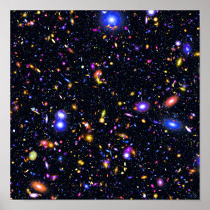 Poster Simulation du télescope spatial James Webb - Pop A