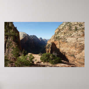 Poster Sion du sentier Angels Landail Parc national Zion