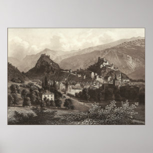 Poster Sion en Suisse de Antique Print