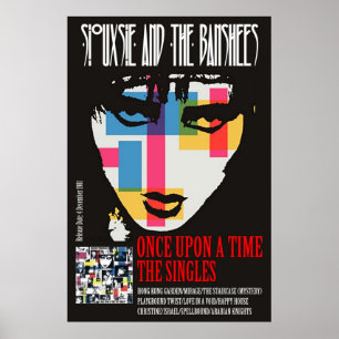 Poster Siouxsie et les Banshees Il était une fois