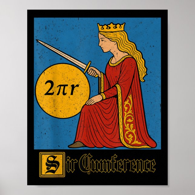 Poster Sir Cumference (Devant)