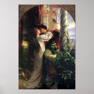 Poster Sir Frank Dicksee, Romeo et Juliet