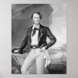 Poster Sir James Brooke Rajah de Sarawak, 1847