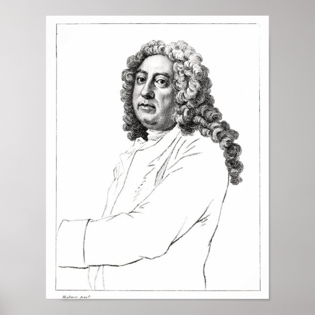 Poster Sir James Thornhill (Devant)