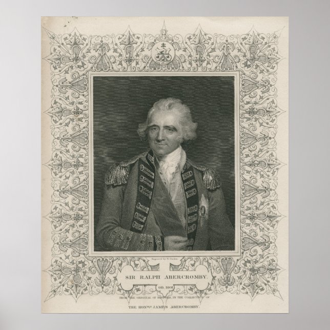 Poster Sir Ralph Abercromby (Devant)
