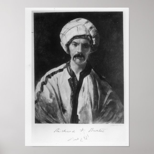 Poster Sir Richard Burton (Devant)