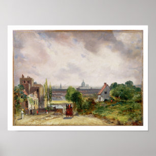 Poster Sir Richard Steele's Cottage, Hampstead, vers 1832
