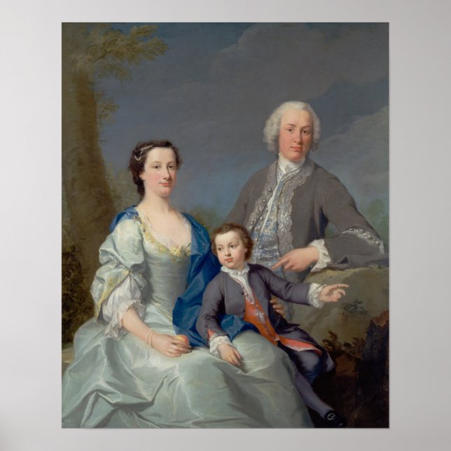 Poster Sir Robert et Lady Smyth (Devant)